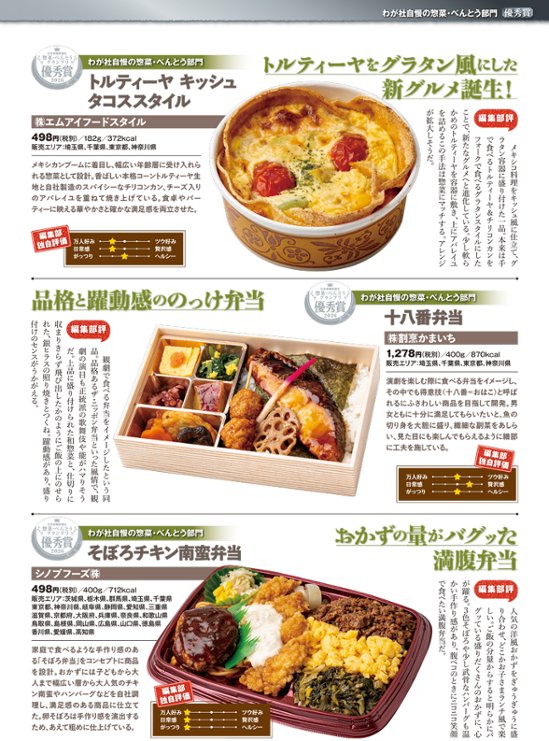 惣菜・べんとうグランプリ2026公式BOOK画像