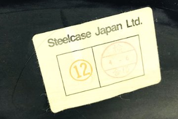 【4脚セット】 スチールケース ミーティングチェア assisa 中古 スタッキングチェア 中古オフィス家具 ブルー画像