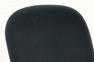 リープチェア スチールケース 中古 オフィスチェア クッション ブラック Steelcase Leap 可動肘 布張り 事務椅子 中古オフィス家具画像