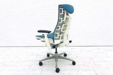 エンボディチェア 中古 ハーマンミラー Herman Miller オフィスチェア 高機能チェア 中古オフィス家具 ピーコック画像