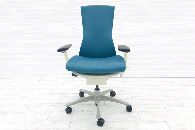 エンボディチェア 中古 ハーマンミラー Herman Miller オフィスチェア 高機能チェア 中古オフィス家具 ピーコック画像