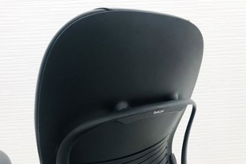 スチールケース リープチェア リープHD 中古 Steelcase Leap 中古オフィスチェア ブラック 中古オフィス家具 革 46212119S画像