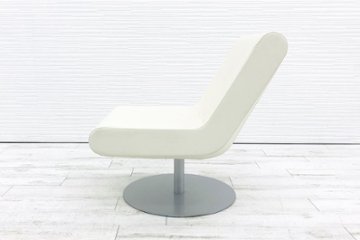 カッシーナ 【5点セット】 ブーメラン プリュス ラウンジスウィベルチェア フローテーブル Cassina FLOW カフェテーブル  中古オフィス家具画像