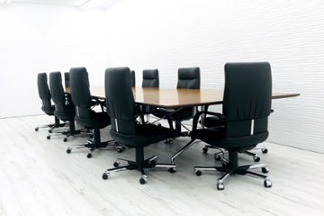 ヴィトラ 【役員会議セット】 スパチオ vitra フィグラ ハイバックチェア W4800 幅4800 ミーティングテーブル エグゼクティブ 会議セット画像