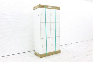 6人用ロッカー 中古 ロッカー 6人用 スチールロッカー スチール 未使用品 オカムラ FZシリーズ 中古オフィス家具 収納家具 4506FZ ZA75画像