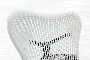 ハーマンミラー ミラチェア 中古チェア Herman Miller Mirra Chair メッシュ 事務椅子 中古オフィス家具 ブラック ホワイト画像