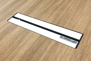 オカムラ ラティオⅡ 中古 W4000×D1400mm×H720mm 幅4000 ミーティングテーブル 4L287E 会議机 中古オフィス家具画像