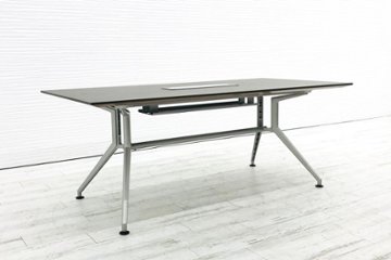 イトーキ DDシリーズ ミーティングテーブル 中古 W1800×D900mm×H700mm 幅1800 中古オフィス家具画像