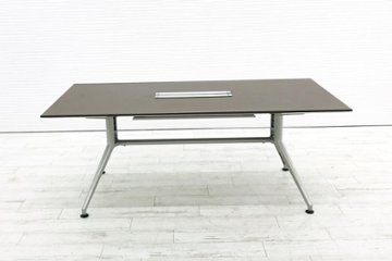 イトーキ DDシリーズ ミーティングテーブル 中古 W1800×D900mm×H700mm 幅1800 中古オフィス家具画像