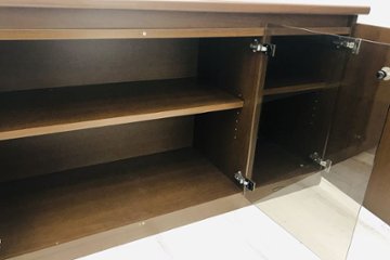 オカムラ 役員家具セット 【5点セット】 両袖机 社長室用 中古デスク 高級家具 エグゼクティブデスク 中古オフィス家具 デスク幅1600画像