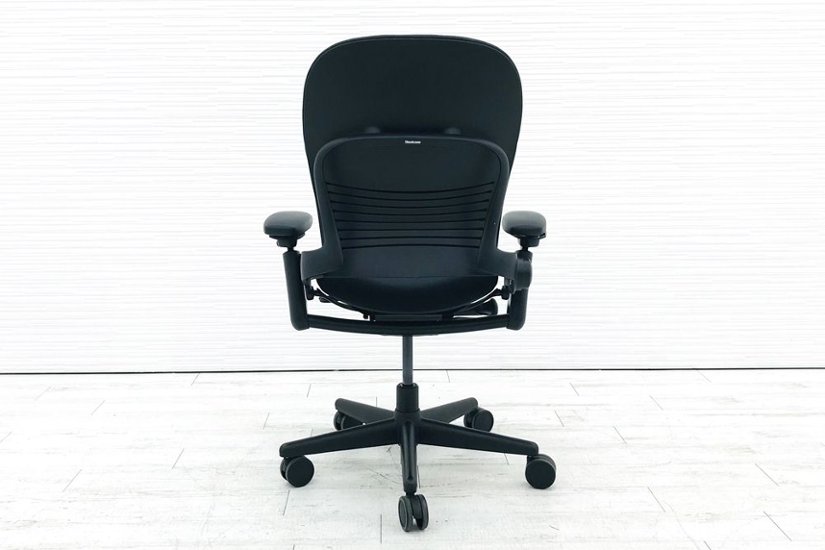 スチールケース リープチェア リープHD 中古 Steelcase Leap 中古オフィスチェア ブラック 中古オフィス家具 クッション 46212119S画像