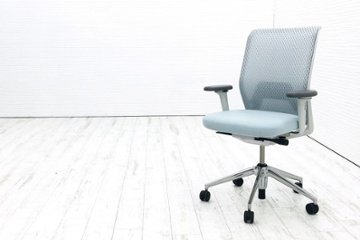 ヴィトラ IDメッシュ ID Mesh Vitra 中古 デザイナーズチェア ブラック アントニオ・チッテリオ アイスグレー画像