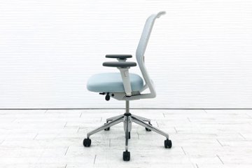 ヴィトラ IDメッシュ ID Mesh Vitra 中古 デザイナーズチェア ブラック アントニオ・チッテリオ アイスグレー画像