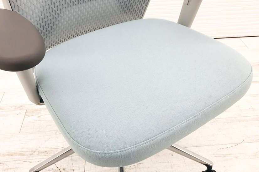 ヴィトラ IDメッシュ ID Mesh Vitra 中古 デザイナーズチェア ブラック アントニオ・チッテリオ アイスグレー画像