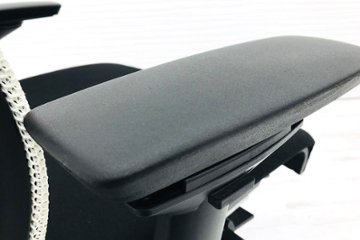 シンクチェア 中古 スチールケース Steelcase シンク オフィスチェア 可動肘 ホワイト 中古オフィス家具 事務椅子画像