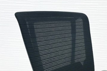 ネフィルチェア オリバー 中古オフィスチェア Nefil メッシュ Comfort Seating 高機能チェア 中古オフィス家具 ブラック 可動肘画像