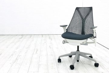 セイルチェア ハーマンミラー SAYL Chairs 中古 前傾チルト 可動肘 デザインチェア 中古オフィス家具 グレーの画像