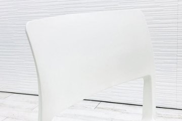 ヴィトラ Vitra Tip Ton ティプ トン ミーティングチェア 会議椅子 スタッキングチェア 中古オフィス家具 ホワイト画像