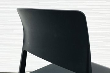 ヴィトラ Vitra Tip Ton ティプ トン ミーティングチェア 会議椅子 スタッキングチェア 中古オフィス家具 ベーシックダーク画像