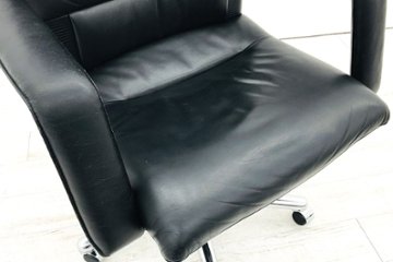 イマーゴチェア ヴィトラ Vitra イマーゴ 中古 ハイバック 革 ブラック 中古オフィス家具 エグゼクティブチェア 高級チェア画像