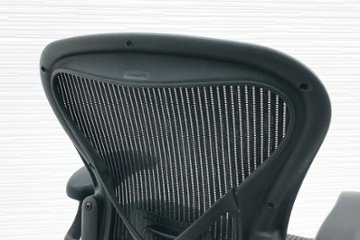 ハーマンミラー アーロンチェア Aサイズ ライト 中古  Herman miller Aeron Chair アーロン ポスチャーフィット 固定肘 中古オフィス家具画像