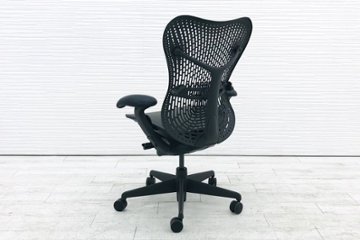 ハーマンミラー ミラチェア 中古チェア Herman Miller Mirra Chair メッシュ 事務椅子 中古オフィス家具 MR113AAM画像