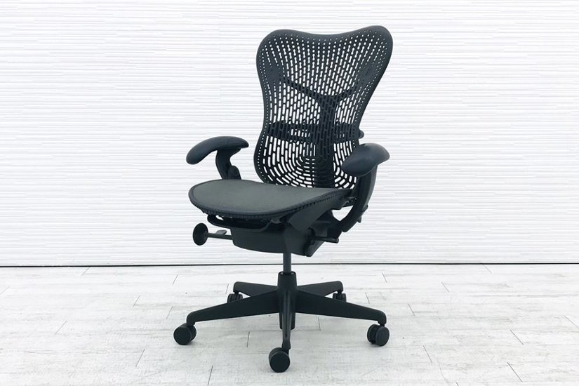 ハーマンミラー ミラチェア 中古チェア Herman Miller Mirra Chair メッシュ 事務椅子 中古オフィス家具 MR113AAM画像