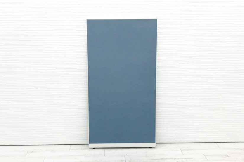 パーティーション イトーキ ローパーテーション パーティション 中古パーテーション 間仕切り 幅800mm 高1530mm ブルー系画像