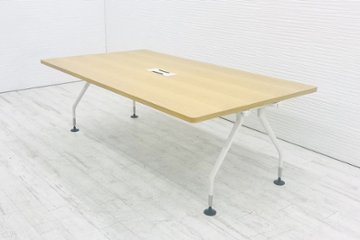 ヴィトラ アドホック Vitra 中古 大型会議机 W2200 幅2200 ミーティングテーブル 会議机 中古オフィス家具画像