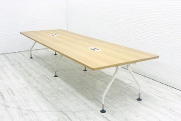 ヴィトラ アドホック Vitra 中古 大型会議机 W3200 幅3200 ミーティングテーブル 会議机 中古オフィス家具の画像