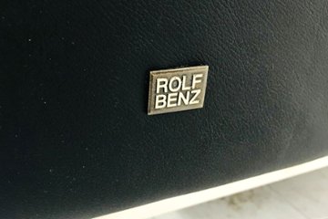 ロルフ ベンツ ROLF BENZ 応接セット 中古 本革 レザー 応接家具 8点セット 応接ソファ 応接ソファー 中古オフィス家具 ブラック画像