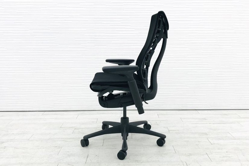 エンボディチェア 中古 ハーマンミラー Herman Miller オフィスチェア 高機能チェア 中古オフィス家具 ブラック画像