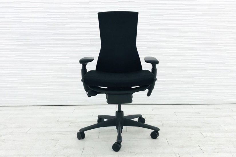 エンボディチェア 中古 ハーマンミラー Herman Miller オフィスチェア 高機能チェア 中古オフィス家具 ブラック画像