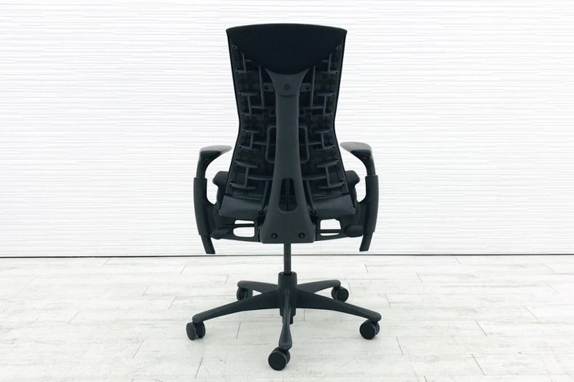 エンボディチェア 中古 ハーマンミラー Herman Miller オフィスチェア 高機能チェア 中古オフィス家具 ブラック画像