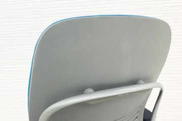 リープチェア V2 スチールケース  LEAP20100 中古 クッション Steelcase Leap 中古オフィス家具 OAチェア ブルー画像