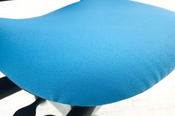 リープチェア V2 スチールケース  LEAP20100 中古 クッション Steelcase Leap 中古オフィス家具 OAチェア ブルー画像