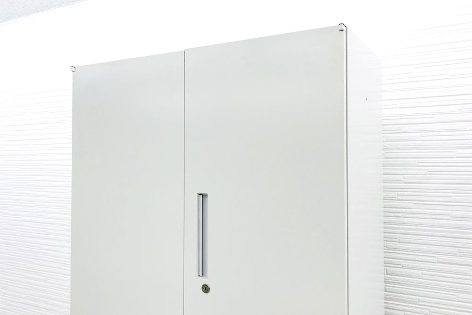 ラテラル書庫 3段両開き スチール イナバ TF 481332 中古 【上下セット 