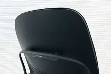 リープチェア V2 APモデル スチールケース 中古 ブラック クッション Steelcase Leap 中古オフィス家具 OAチェア画像