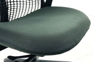 ハーマンミラー セイルチェア 中古 2019年製 ダークグリーン SAYL Chairs デザインチェア 中古オフィス家具 可動肘画像