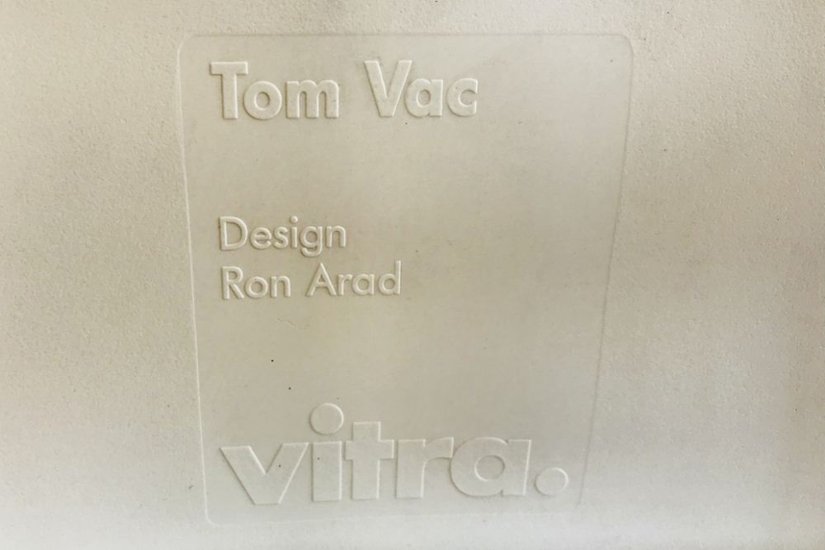 トムバックチェア ヴィトラ トムバック 中古 中古オフィス家具 Vitra Tom Vac Tomvac スタッキングチェア ホワイト画像