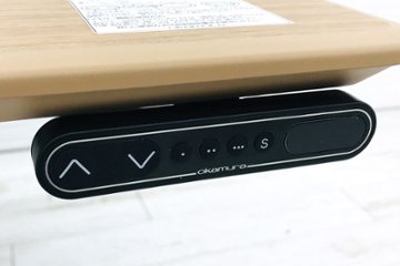 電動机 オカムラ スイフト 昇降テーブル 中古机 W1800 幅1800 ミーティングテーブル 700H～1250H 中古オフィス家具 画像