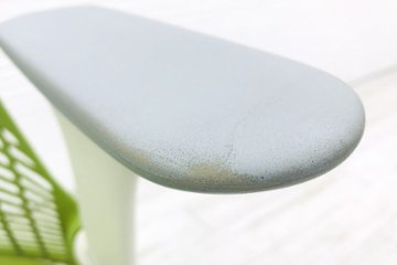 ハーマンミラー セイルチェア 中古 【前傾チルト無】 SAYL Chairs デザインチェア 中古オフィス家具 固定肘 グリーン画像