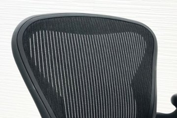 アーロンチェア 中古 Bサイズ ライト アーロン ハーマンミラー Herman Miller 中古オフィス家具 肘レバータイプ画像