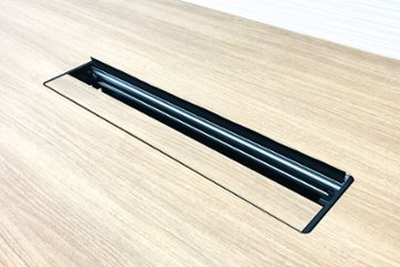 オカムラ ラティオ 中古 W2100×D900mm×H720mm 幅2100 ミーティングテーブル 会議机 中古オフィス家具画像