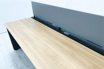 コクヨ ワークヴィスタ フリーアドレス 中古 【両面2連4枚セット】W4000×D1400×H720 中古オフィス家具画像