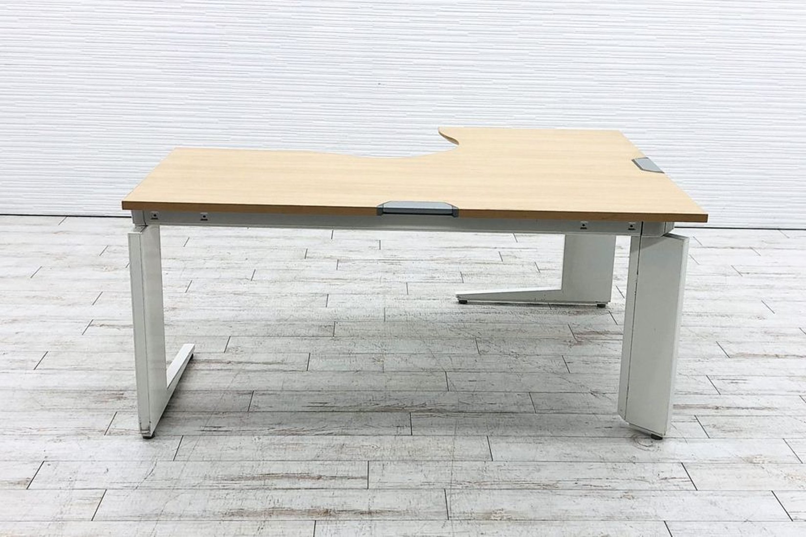 オカムラ L型デスク L字デスク 中古 1600×1200 L字机 中古デスク 中古 