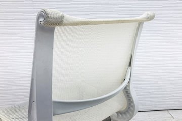 ハーマンミラー マルチパーパスチェア セトゥー 中古  セトゥーチェア  Setu Chair 中古オフィス家具 メッシュ ホワイト画像