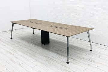 コクヨ サイビ SAIBI ミーティングテーブル 中古 幅3200 SAIBI 会議机 W3200×D1200mm×H720mm 中古オフィス家具画像