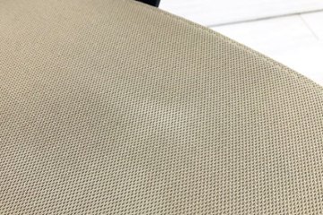 スチールケース シンクチェア ハイチェア 2018年製 中古 スツール Steelcase Think 可動肘 中古オフィス家具 465B300 ベージュ画像