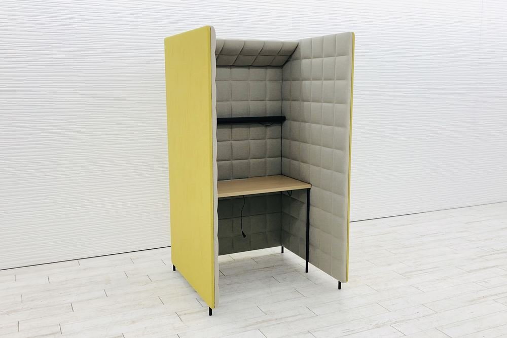 ソロチェアーブース　フォーレ　背面開口 PFR-ABD1319L-E4V51 送料無料 コクヨ kokuyo フォーレ コクヨ ソロチェアーブース ワークブース | 中古オフィス家具